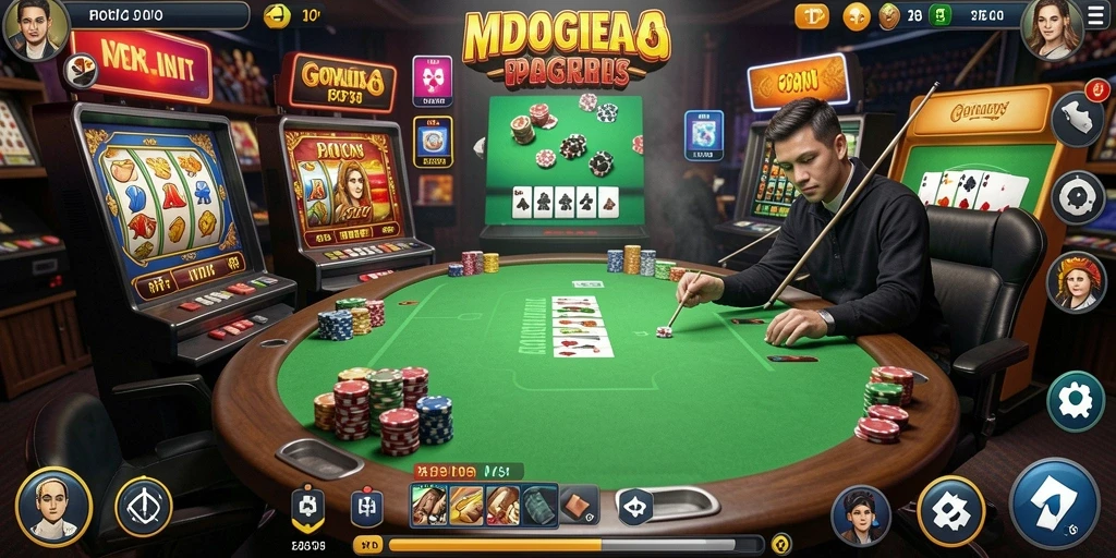 Tangkapan layar menampilkan gameplay yang intens dan grafik yang menakjubkan.